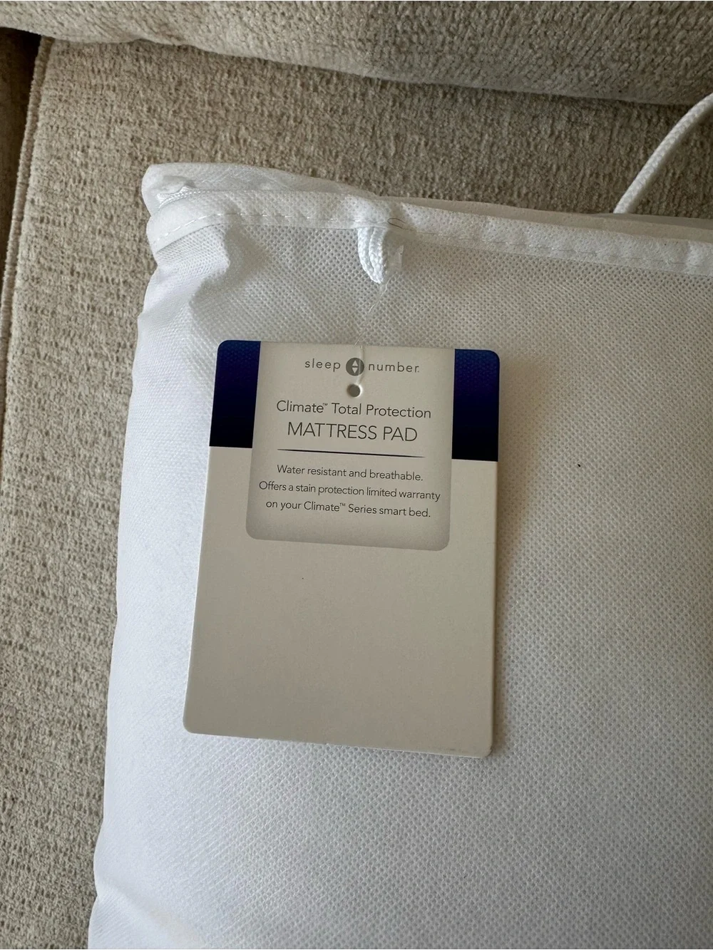 Sleep Number Climate Total Protection Mattress Pad Cal King
